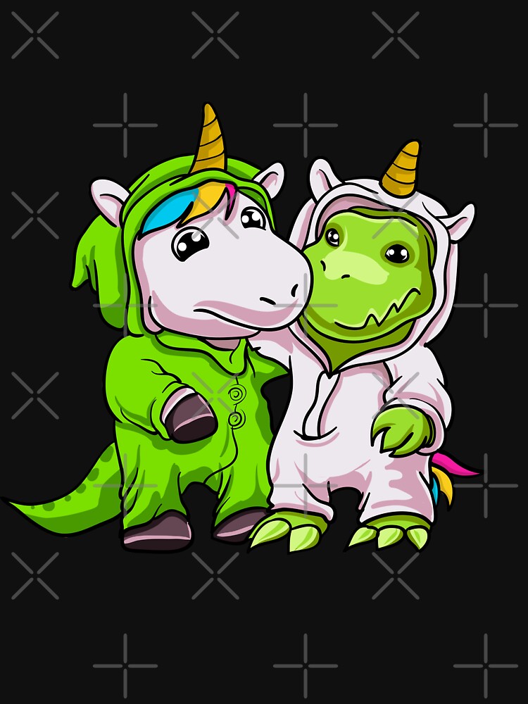 Baby Dinosaur Unicorn Best friends Gift Costume by VollLaser