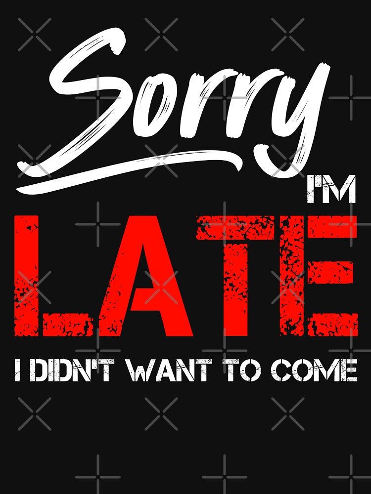 Sorry I'm late. I didn't want to come by MuniraWearify