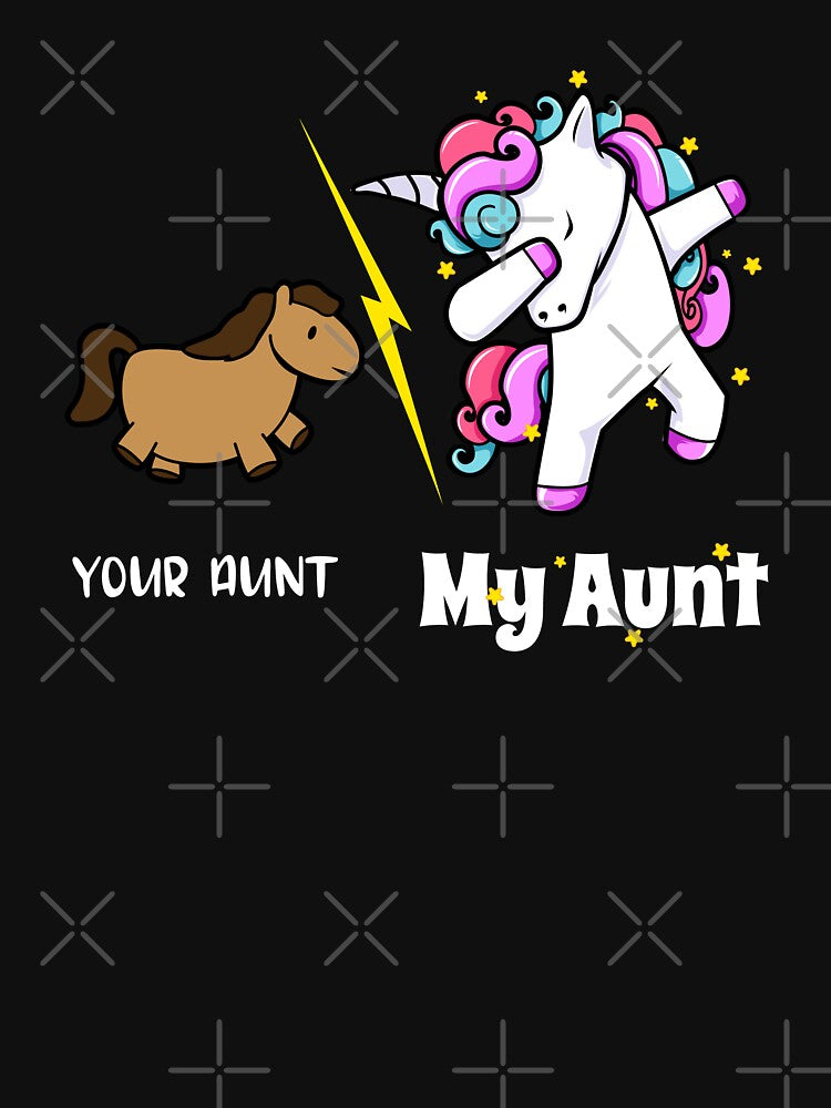 Your Aunt My Aunt Unicorn Lover Gift for Kids by Hananiah Merch