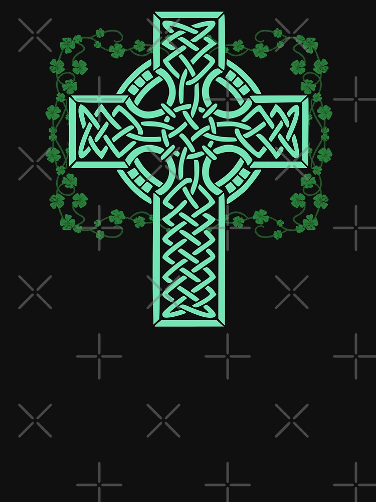 St. Patrick's Day Celtic Cross by Rich Summers Art