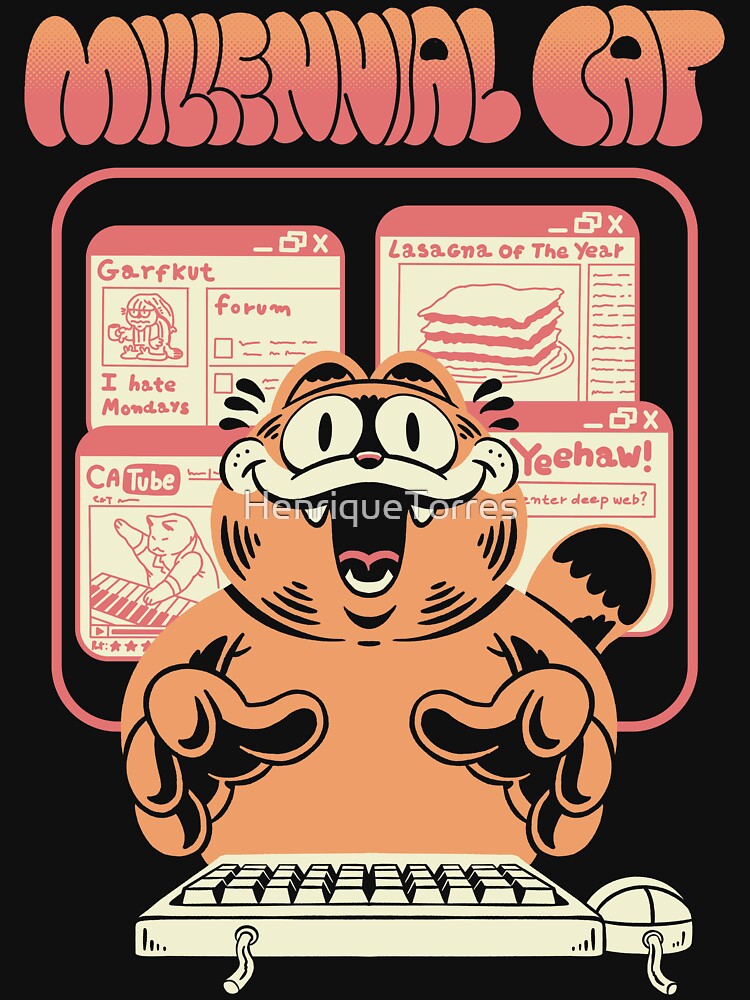 Millennial Cat by HenriqueTorres