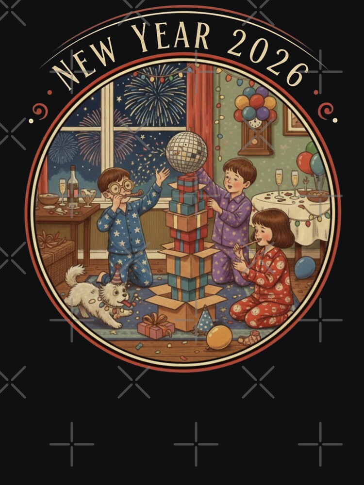 Joyful New Year's Eve Sleepover Fun by BoringClothes