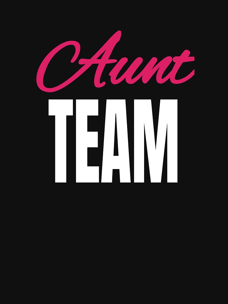 Aunt Design Aunt Team Gift from Nephews Nieces by RozWatts