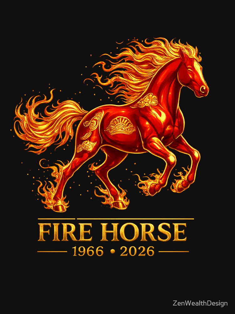Fire Horse 1966 2026 by ZenWealthDesign