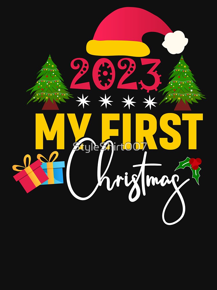 2023 My first Christmas by StyleShirt007