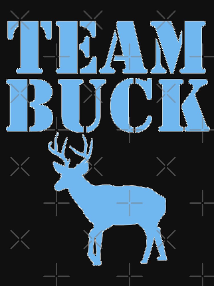 Team Buck Blue Boy Mom Baby Shower Gender Reveal Party Funny Cute Gift by arcadetoystore