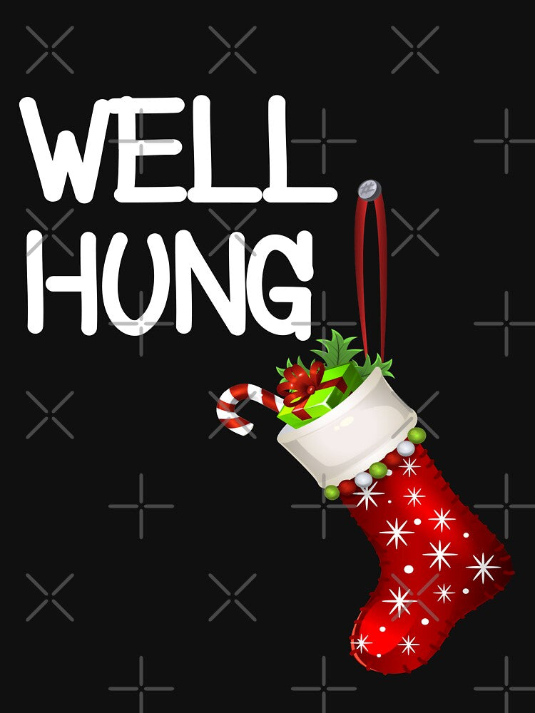 Well hung christmas stocking by Dream Imagine Create .