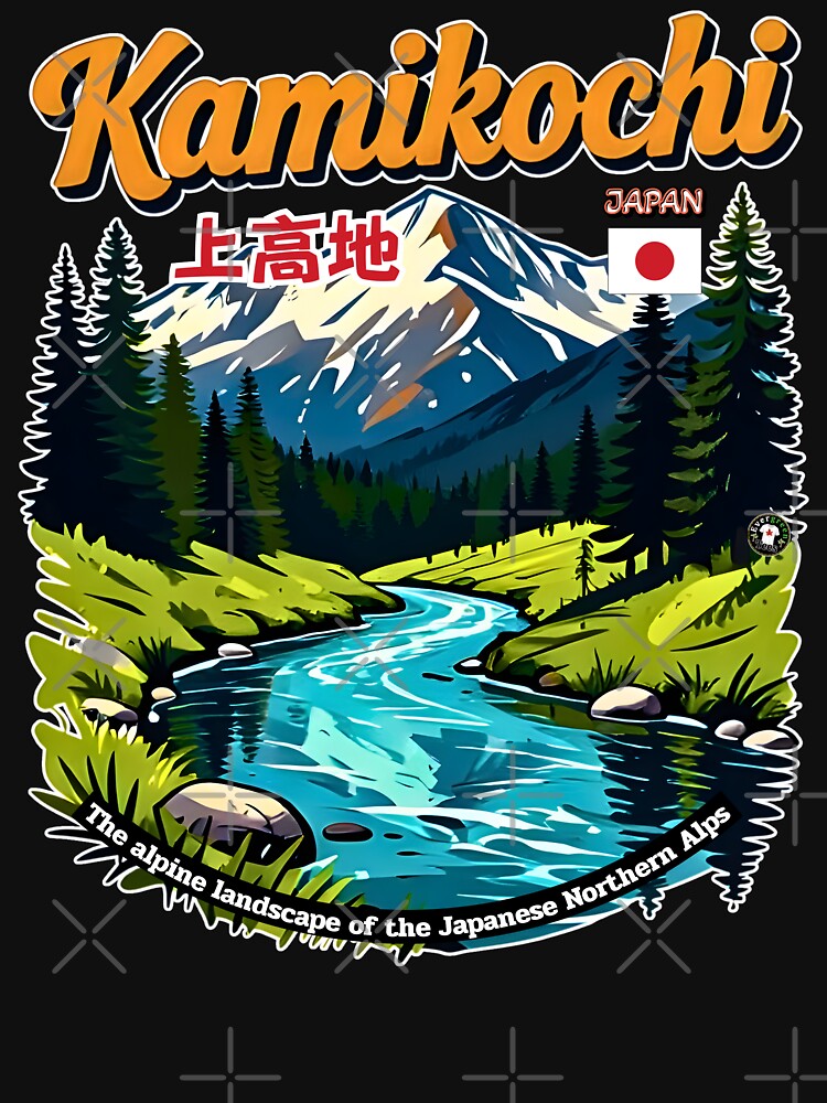 Kamikochi, Japan V3 by EvergreenPark - Tee Studio