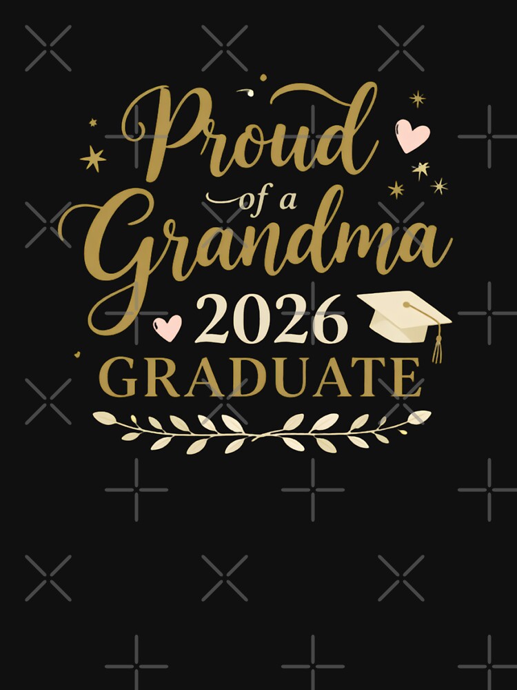 proud grandma of graduation 2026 by VYRON STUDIO