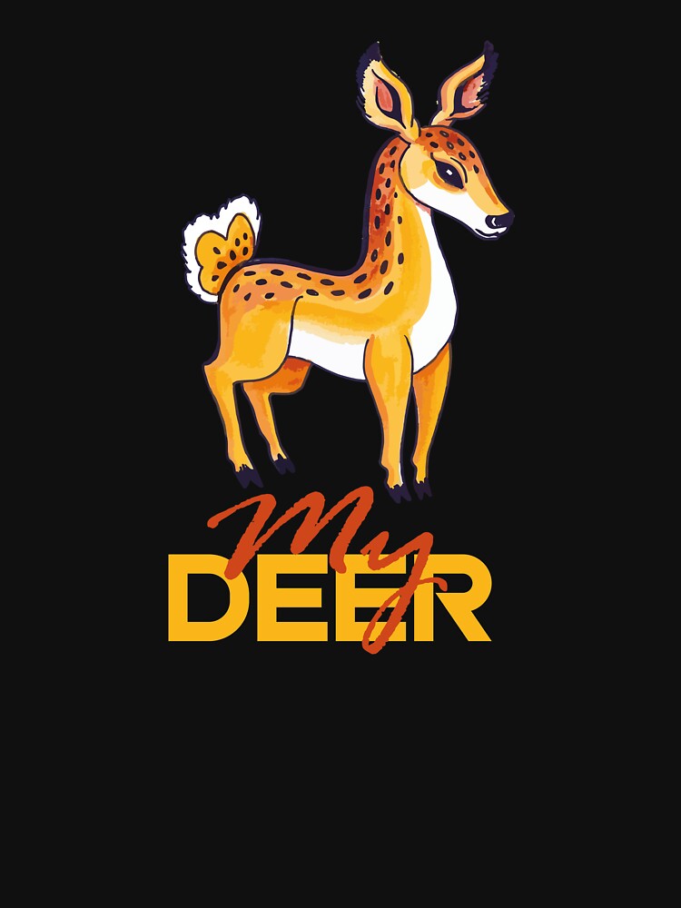 My Deer - Cute baby deer artwork by Rebel-Z