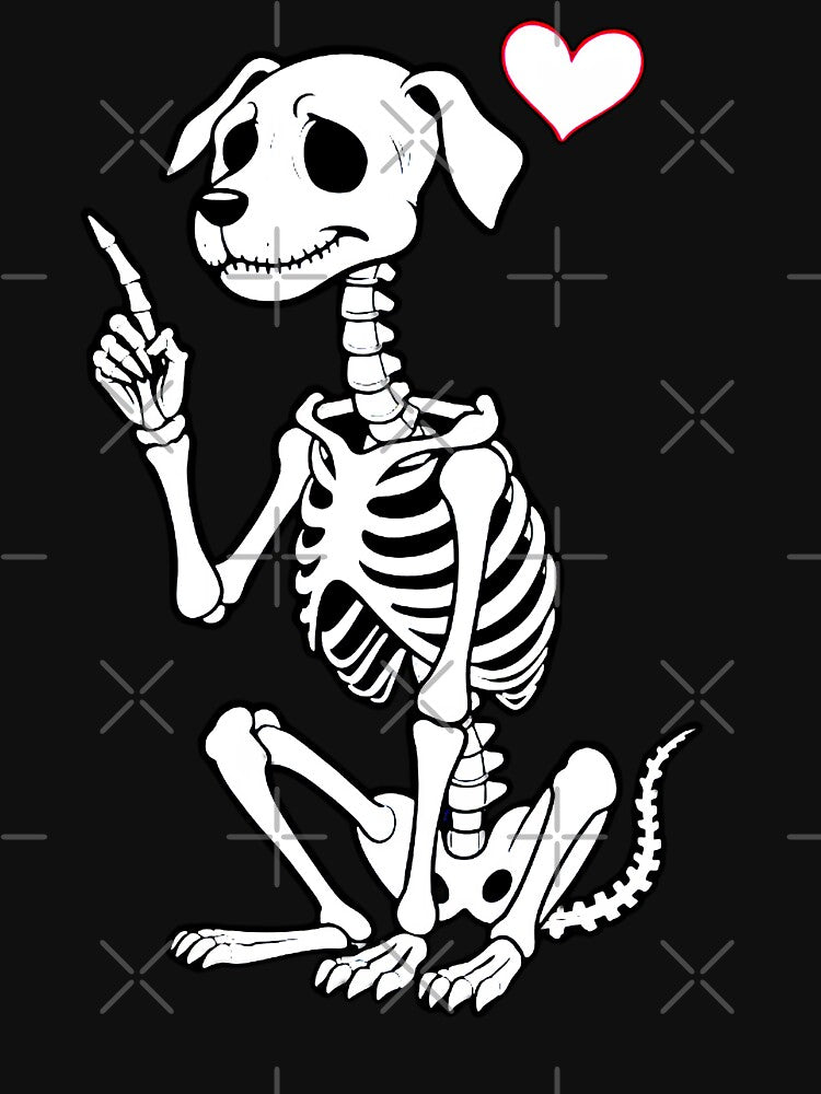 Skeleton Dog  Pup With a Heart by Moad Fahim