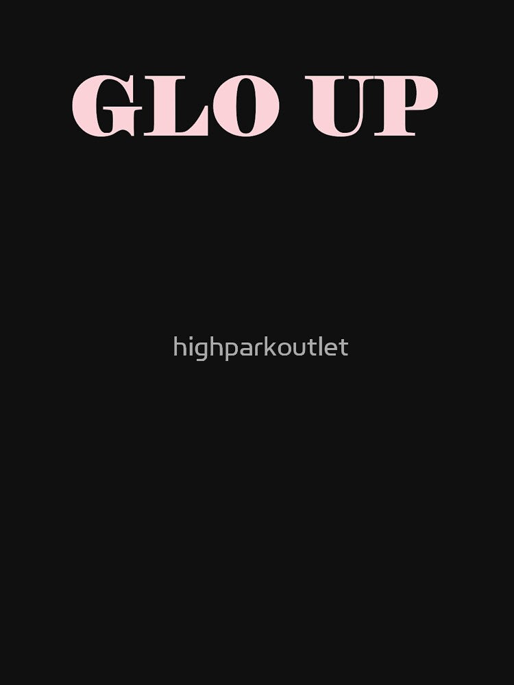 Millennial Pink "Glo Up" Apparel by highparkoutlet