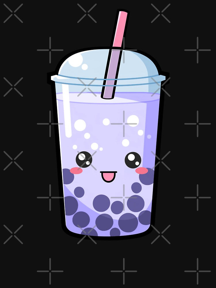 Kawaii Boba Tea Blue - Anime Shirt by KAIGAME Art