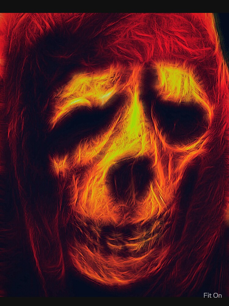 Spooky Mode Ghost Face by Fit On