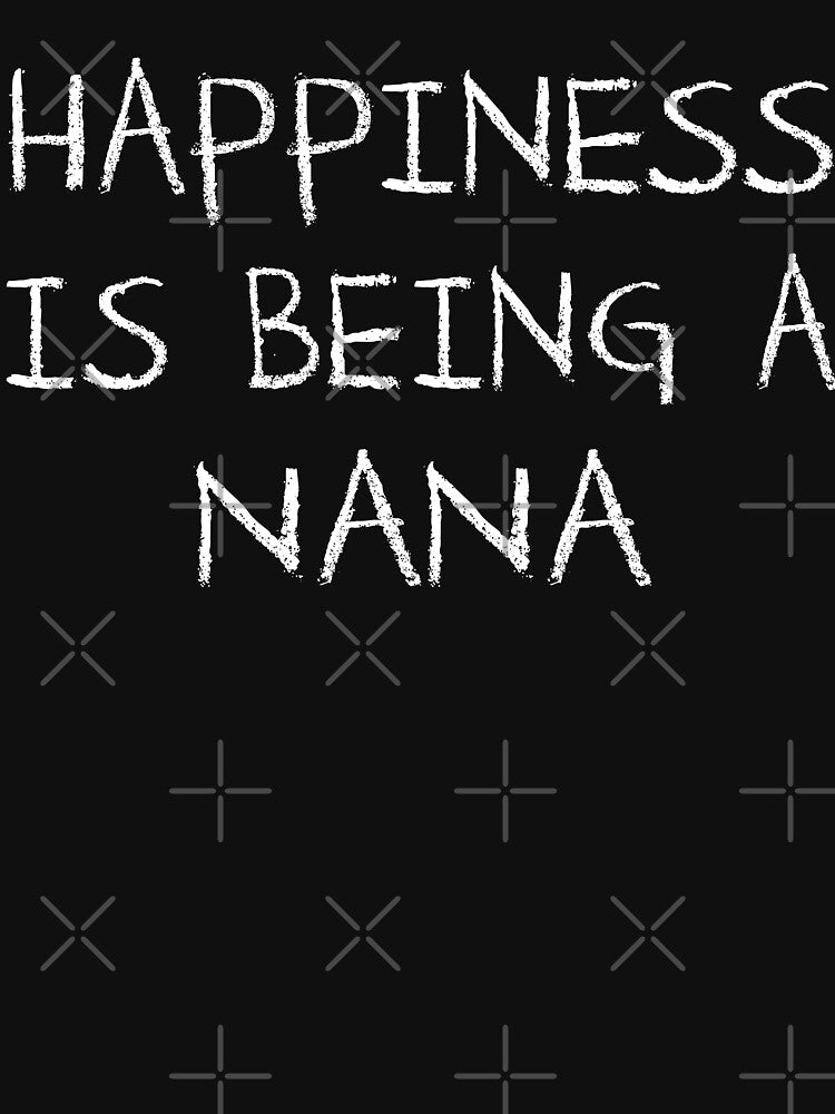 Happiness Is Being A Nana Grandma Baby Shower Heart Gender Reveal Party Mens Womens T Shirt You Baby Shower Gender Reveal Party Mens Womens T Shirt Funny Cute Gift by arcadetoystore