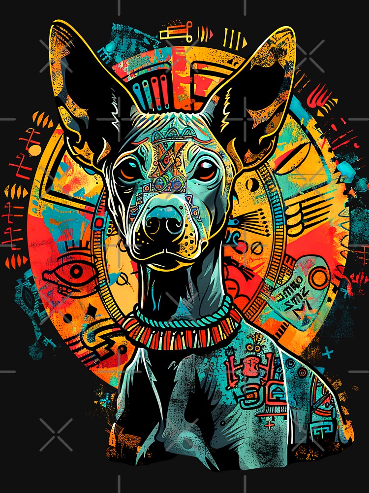 Xoloitzcuintli_Urban_Art_20 - Unique Street Art of Xoloitzcuintli by Xolo Merch