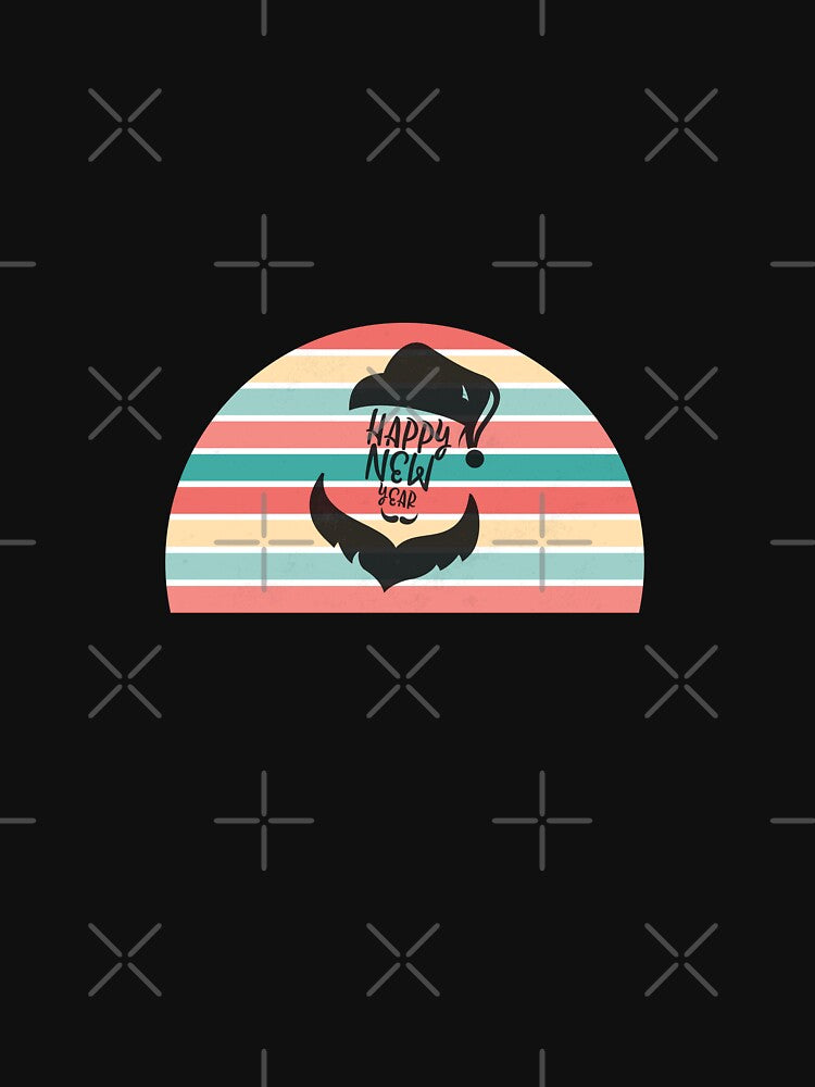 Retro Vintage Pink Santa Claus by FROUZA Design