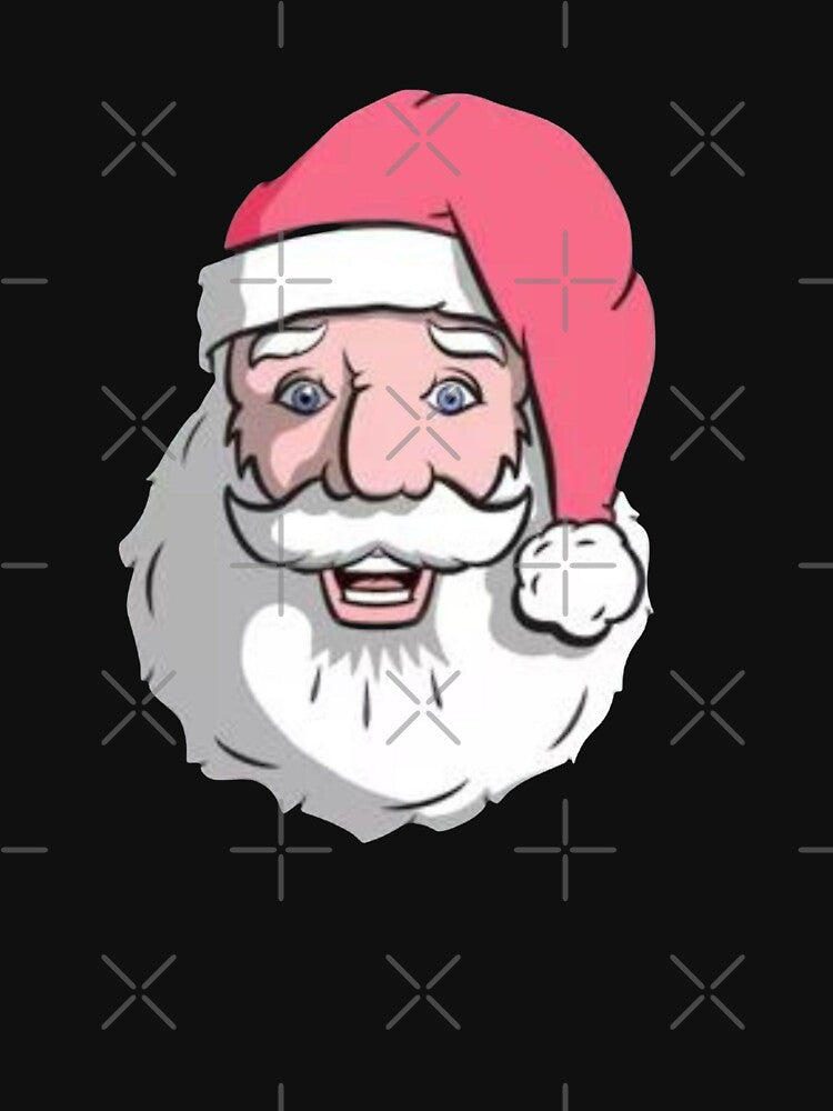 Copy of Copy of Copy of Copy of Copy of Retro Vintage Pink Santa Claus, Pink Christmas, Vintage Christmas, Vintage Santa, Retro Christmas by Sophistical