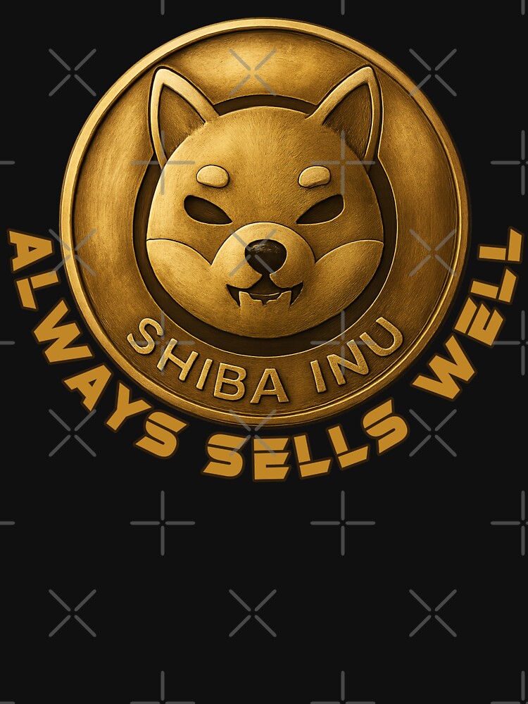 Shiba Inu Crypto Emblem – Always Sells Well by Mellowi