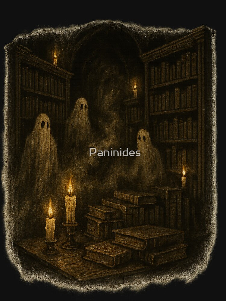 Haunted Library by Paninides