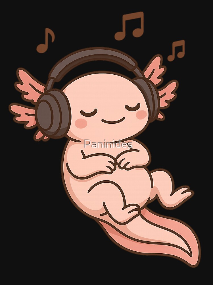 Lazy Axolotl Vibes by Paninides