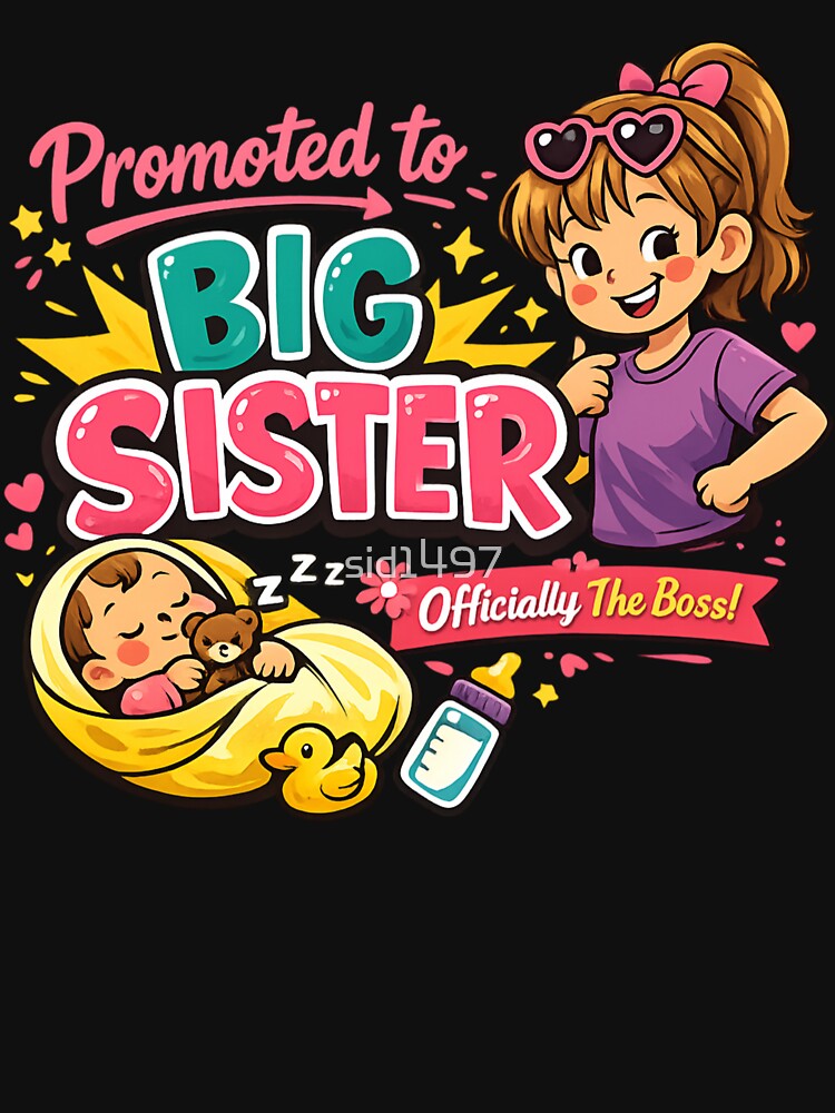 Promoted to Big Sister Officially the Boss - Cute New Sibling Announcement by SidTastic