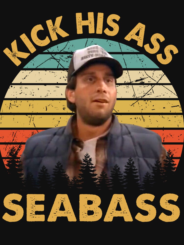 Gifts Idea Kick His Ass Seabass Vintage by HarleyTodd