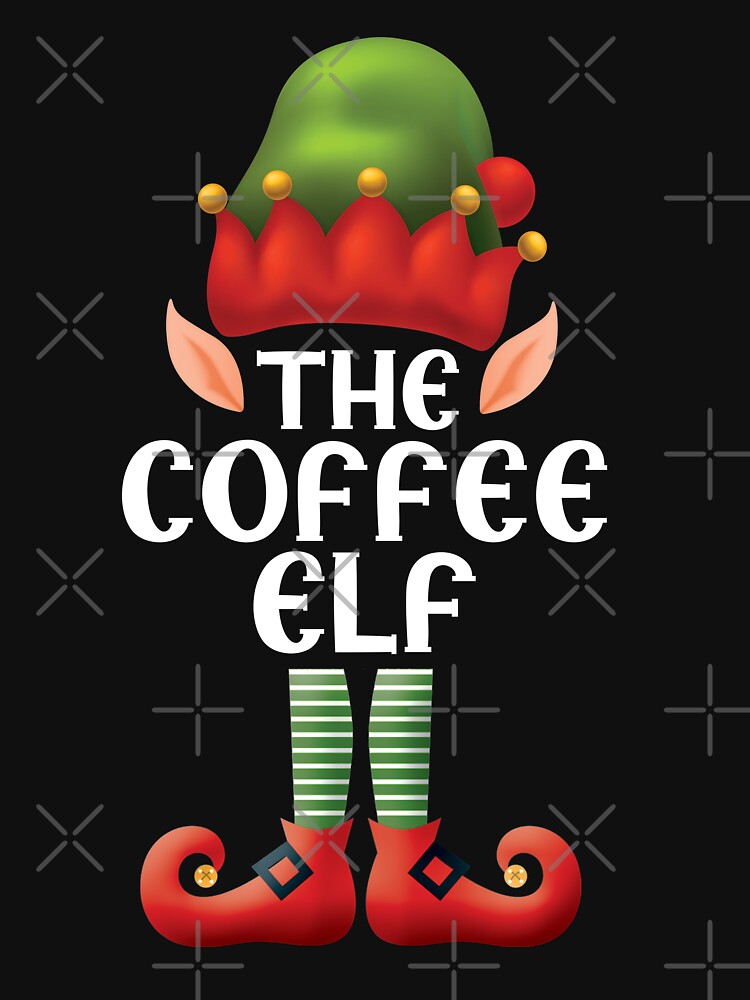Christmas family elf matching the coffee elf by seifouBVB