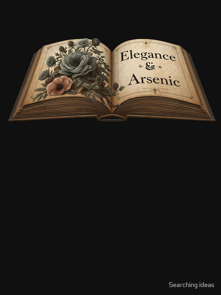 Elegance & Arsenic | Dark Academia Moody Floral Gothic Library by Searching ideas