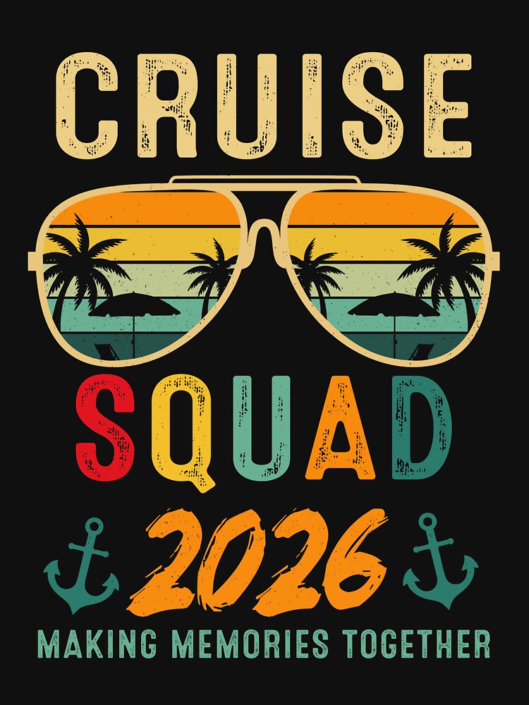 Cruise Squad 2025 Shirt, Family Cruise Vacation Shirts, Cruise Matching Shirt, Friends Cruise Shirt, Cruise Life Shirt by Beck-wen
