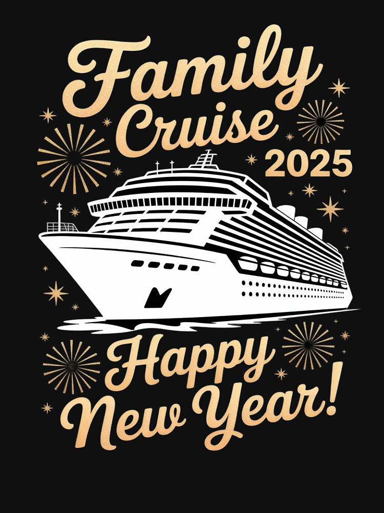 Family Cruise New Year 2025 Cruise Squad Matching Vacation by KotexTemu