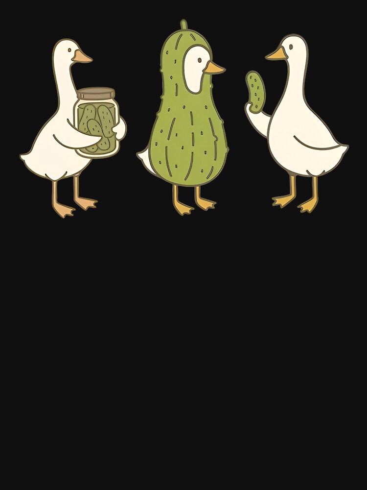 Funny Pickle Goose by Zacharieello
