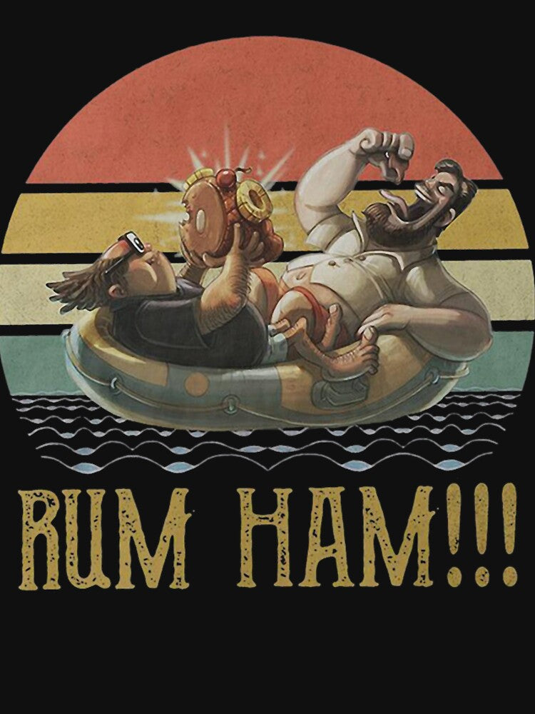 Awesome Vintage Rum Ham Men by DEBBRAULLOCK
