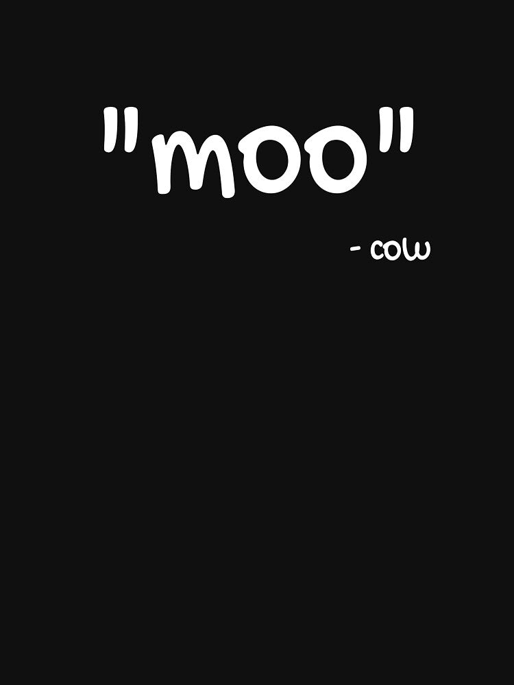 "moo"- cow by bond11