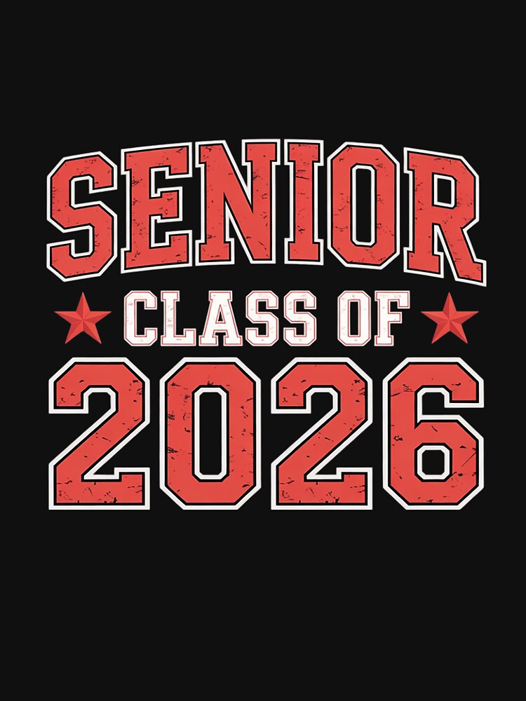 Class of 2026 - Senior Year School Graduation - Senior 2026 by InspiredFoul