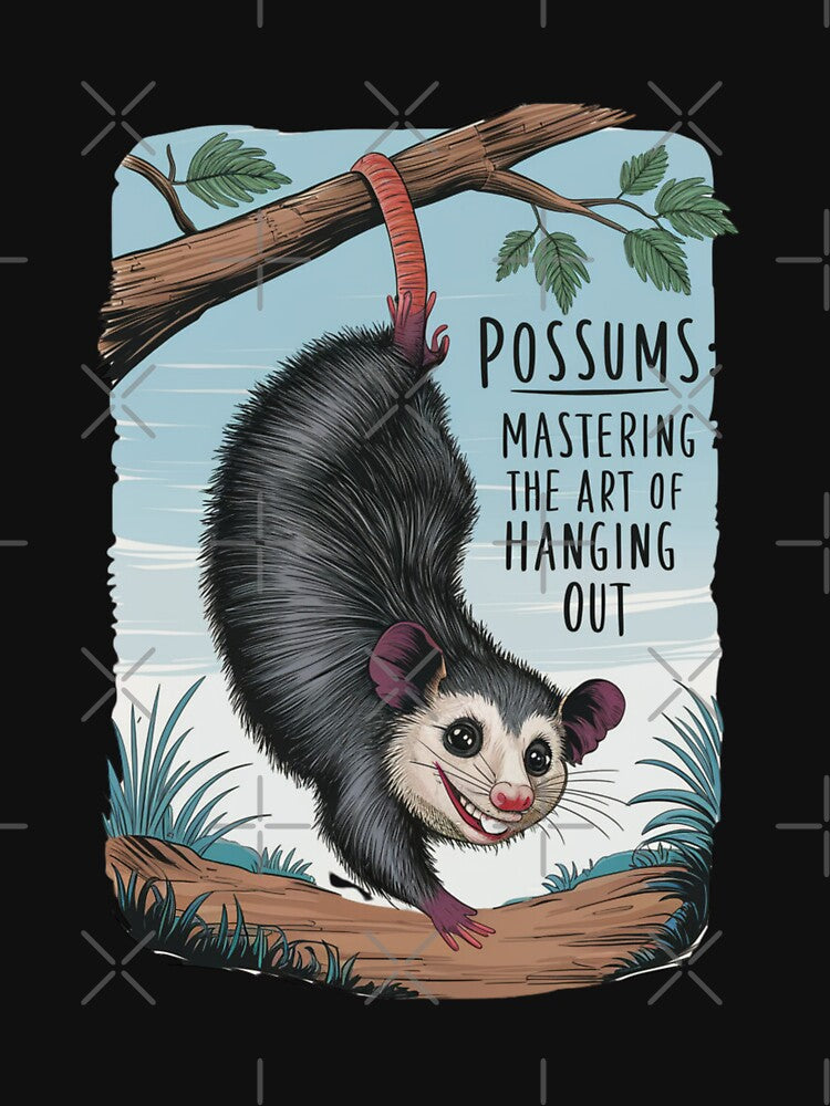 Possums Mastering The Art of Hanging Out. by Peter Stawicki