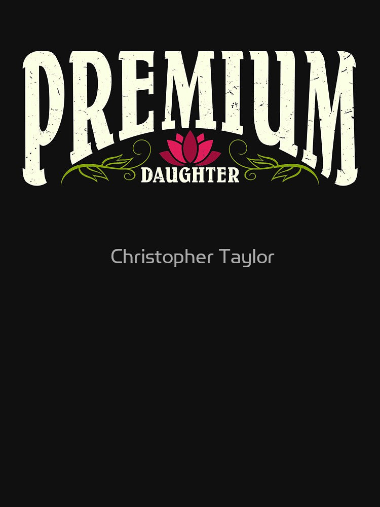 Premium Daughter | Best Daughter | Red lotus flower - self love by Christopher Taylor