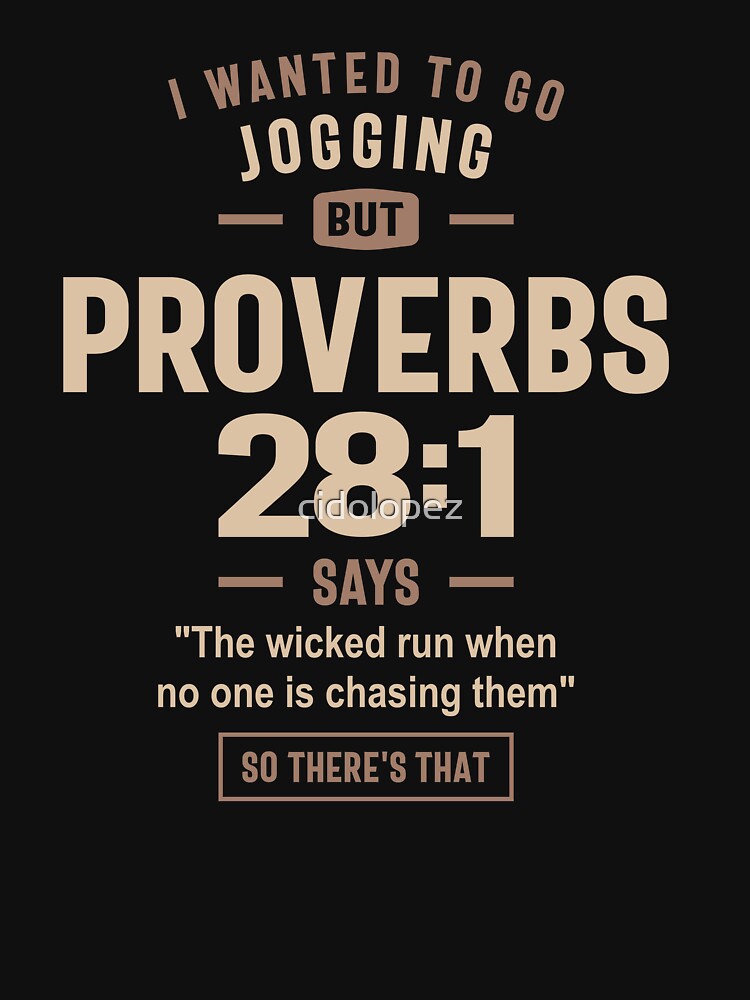 Proverbs 28:1 Rise with Faith Christian Quote by cidolopez