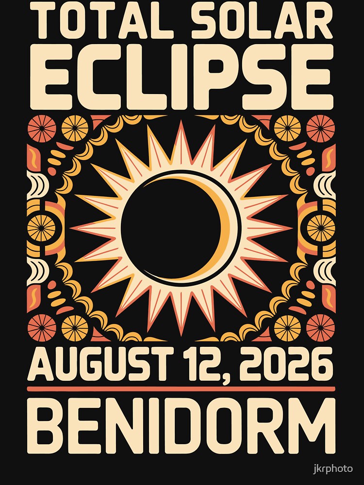 Spain Solar Eclipse 2026 Benidorm by jkrphoto