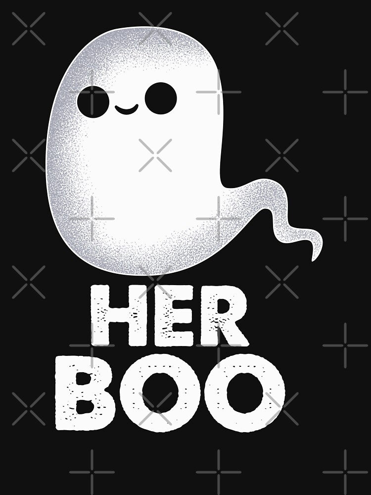 Her Boo - Couple Matching Halloween by Meliafroggy