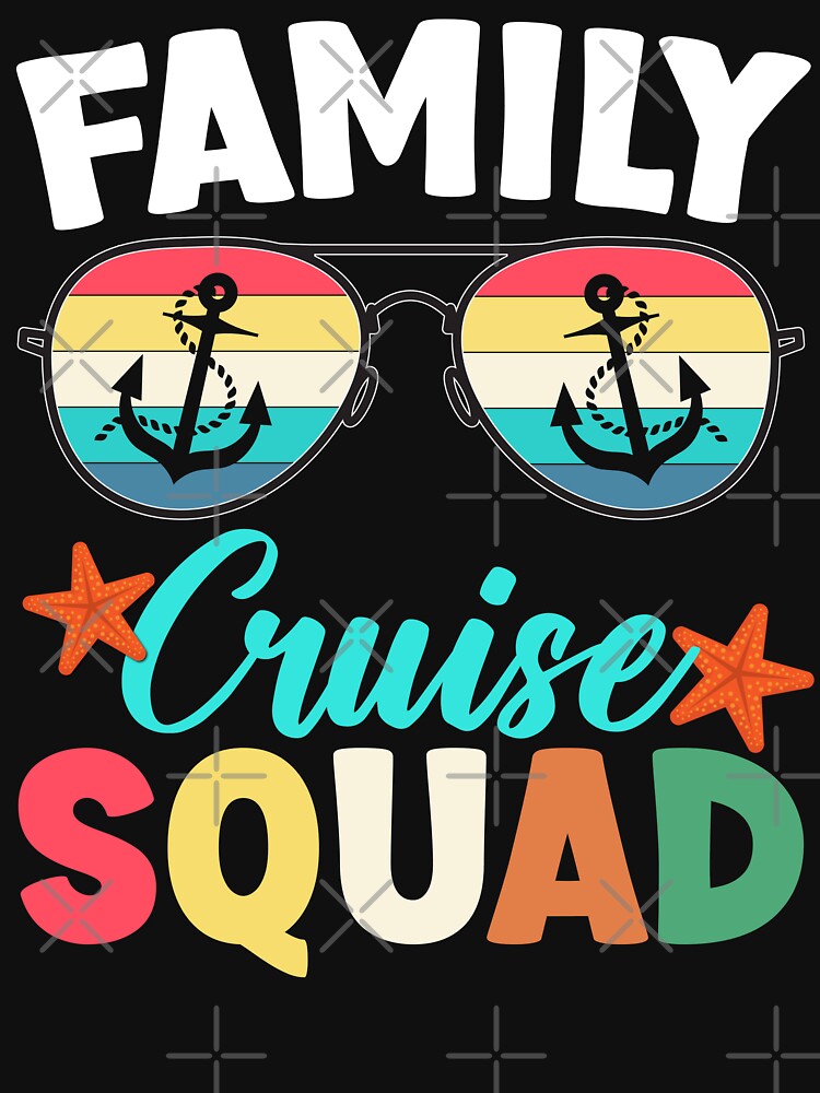 Family Cruise Squad Matching Group Cousin Vacation Trip by Studio624