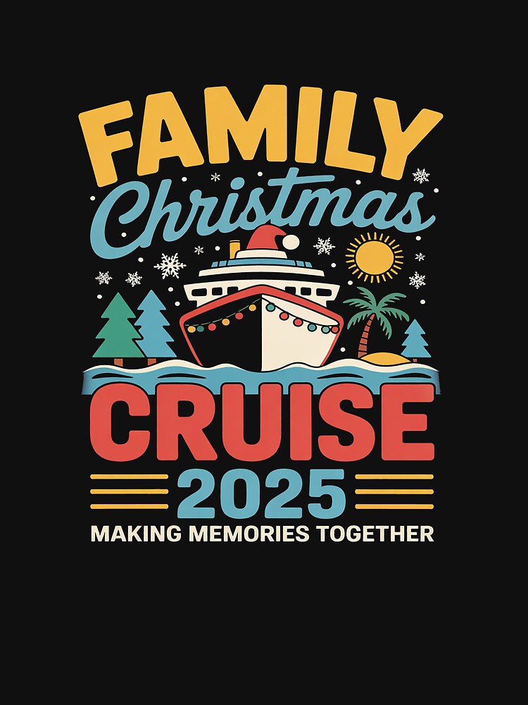 Family Christmas Cruise 2025 Matching Family Cruise Holiday by AvagondaMind