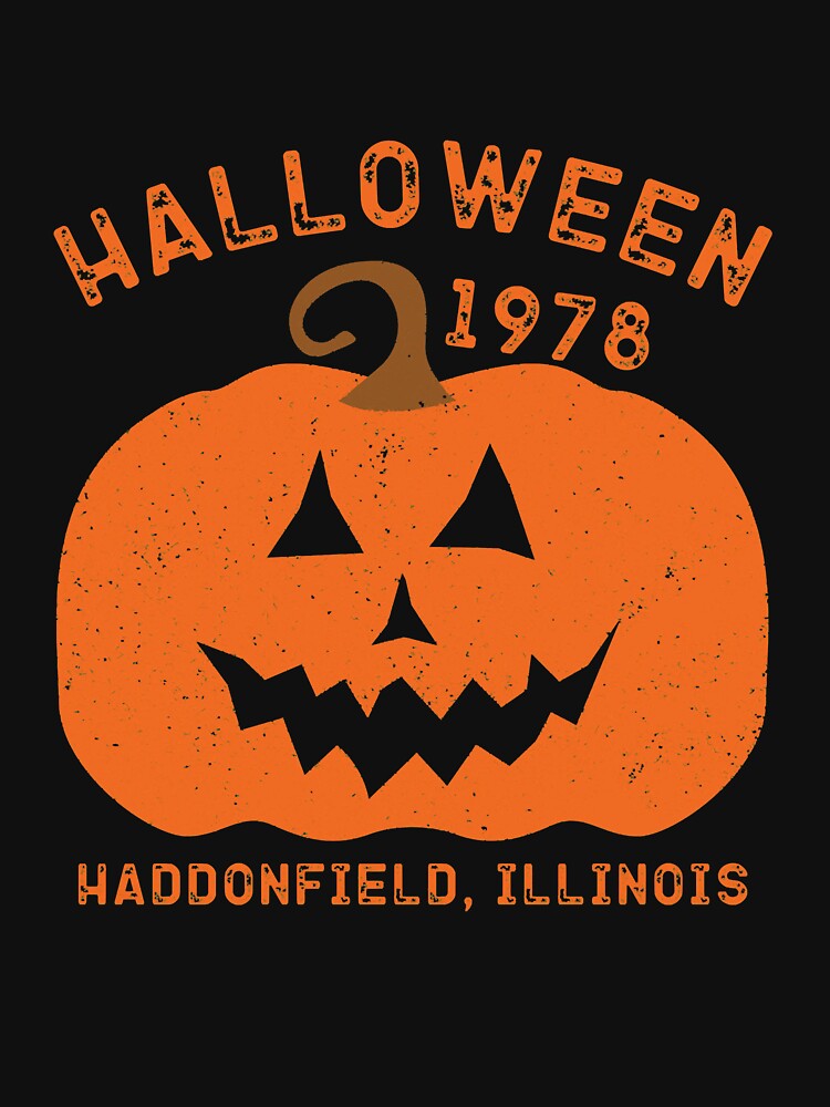 Halloween 1978 Holiday Spooky Scary Pumpkin Haddonfield by Jasonstoreasd