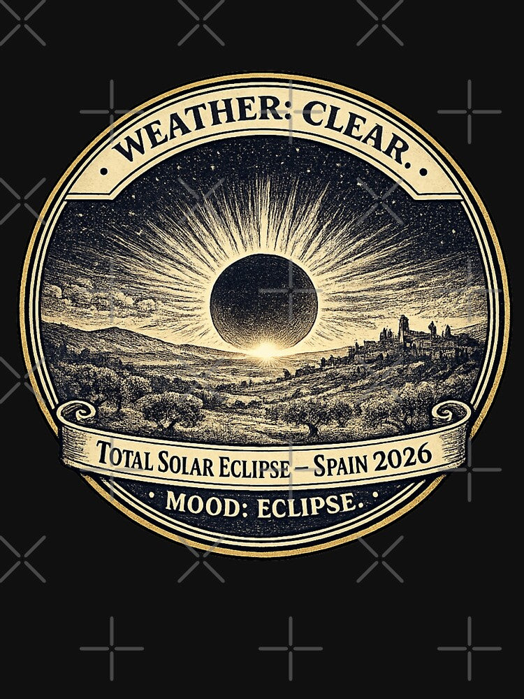 Weather Clear Mood Eclipse Spain 2026 by CalmCapy Co