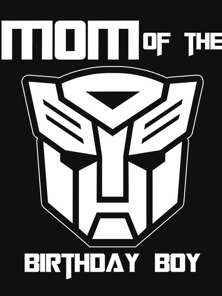Mom of the birthday boy transformers by PreciousArtChic