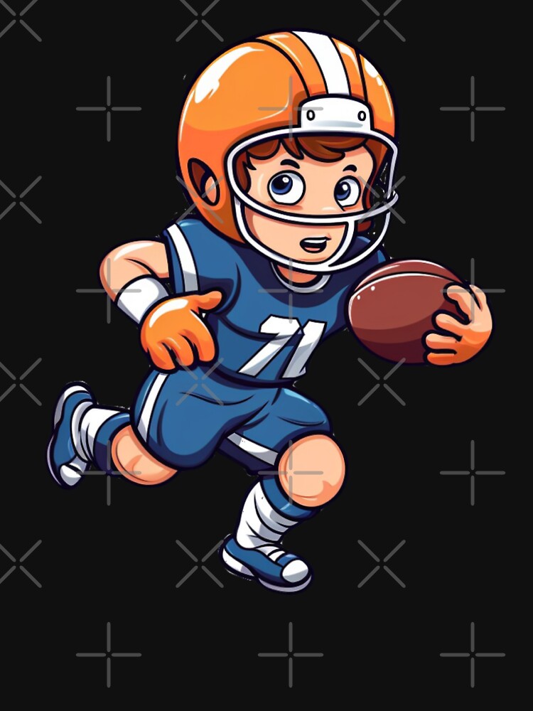 Youth American Football by Myra365Art