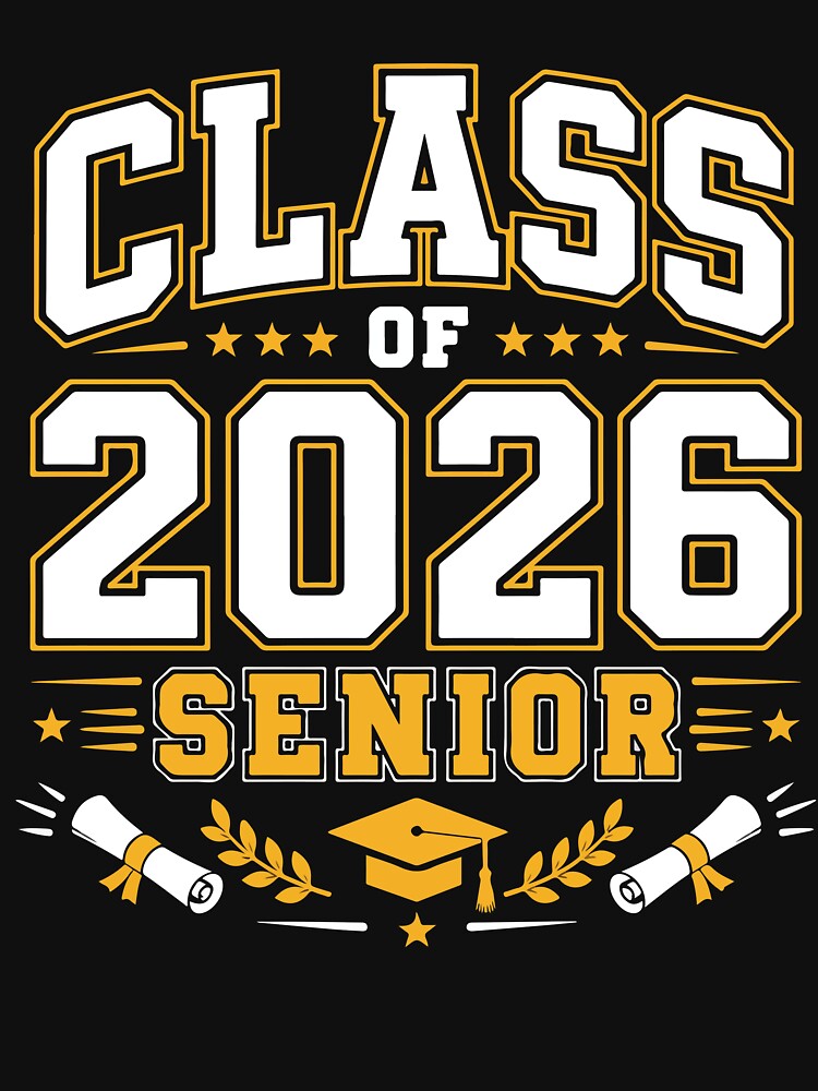 Class of 2026 Senior Graduation Proud Graduate School Memories by kiralynstration