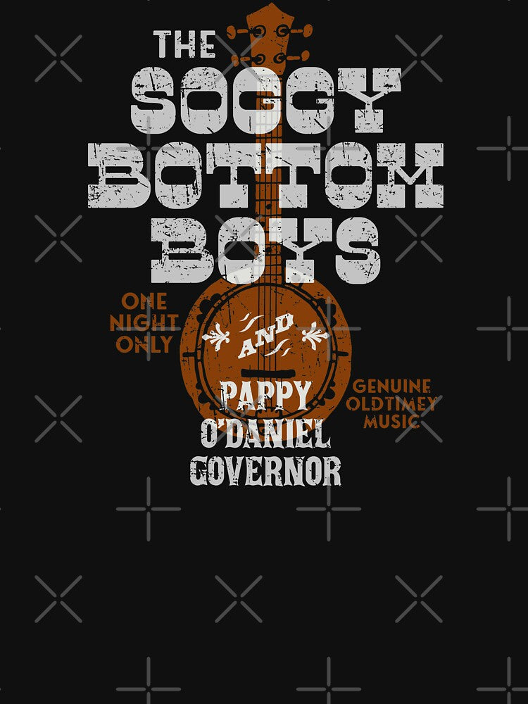 O Brother Where Art Thou Soggy Bottom Boys and Pappy O'Daniel by IfDesignGroup