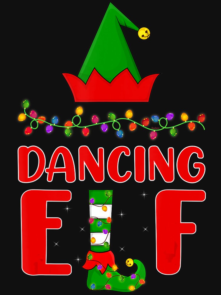 Dancing Elf Matching Family Lighting Christmas by dokieuphuong