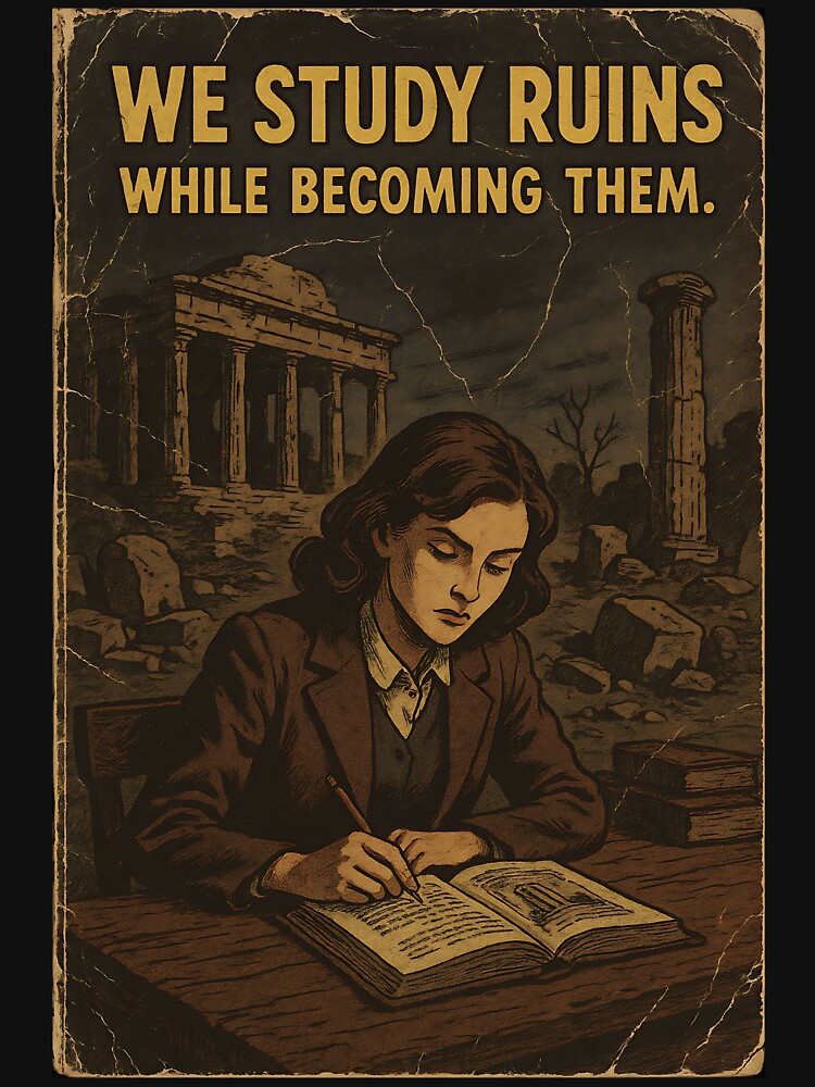 Dark Academia Aesthetic: We Study Ruins While Becoming Them by bapupa